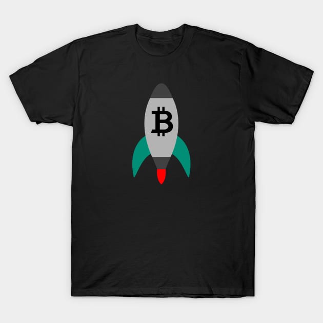 Bitcoin to the moon T-Shirt by Cryptolife